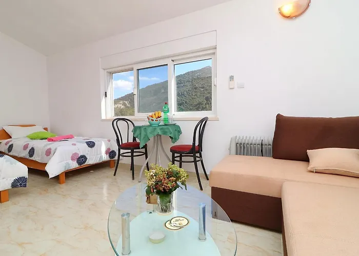Belin Mljet - One Bedroom With Terrace And Sea View Okuklje