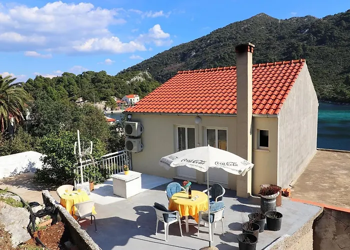 Belin Mljet - One Bedroom With Terrace And Sea View Okuklje
