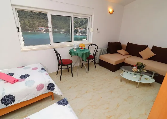 Belin Mljet - One Bedroom With Terrace And Sea View