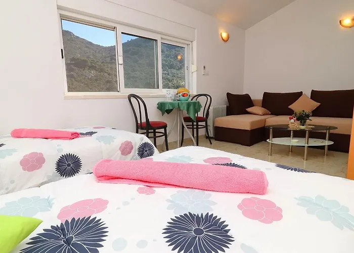 아파트 Belin Mljet - One Bedroom With Terrace And Sea View *